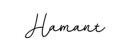 Practice writing Hamant with the flow of BallpointsItalic-DORy9 lettering. A fantastic source of inspiration for developing your personal signature style. Hamant signature style 11 images and pictures png