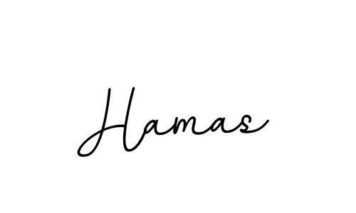 Make a beautiful signature design for name Hamas. With this signature (BallpointsItalic-DORy9) style, you can create a handwritten signature for free. Hamas signature style 11 images and pictures png