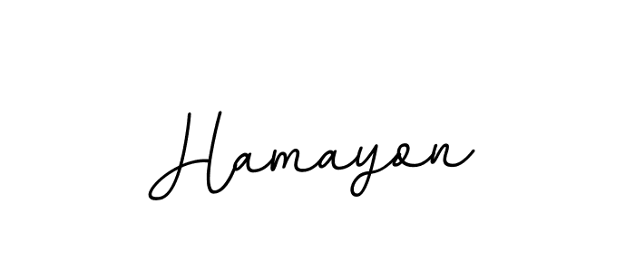 Hamayon stylish signature style. Best Handwritten Sign (BallpointsItalic-DORy9) for my name. Handwritten Signature Collection Ideas for my name Hamayon. Hamayon signature style 11 images and pictures png