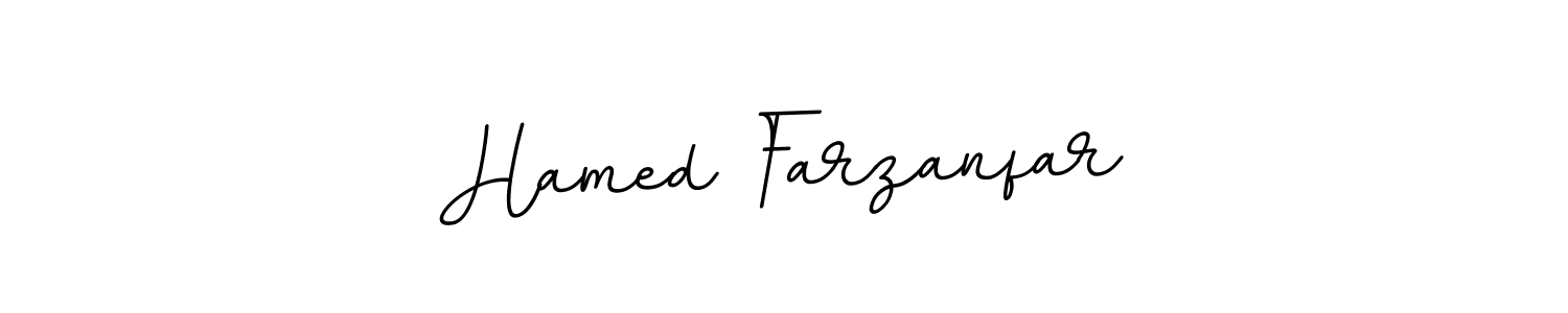 You should practise on your own different ways (BallpointsItalic-DORy9) to write your name (Hamed Farzanfar) in signature. don't let someone else do it for you. Hamed Farzanfar signature style 11 images and pictures png