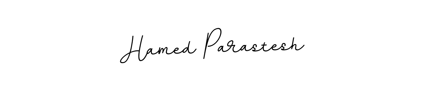 Design your own signature with our free online signature maker. With this signature software, you can create a handwritten (BallpointsItalic-DORy9) signature for name Hamed Parastesh. Hamed Parastesh signature style 11 images and pictures png