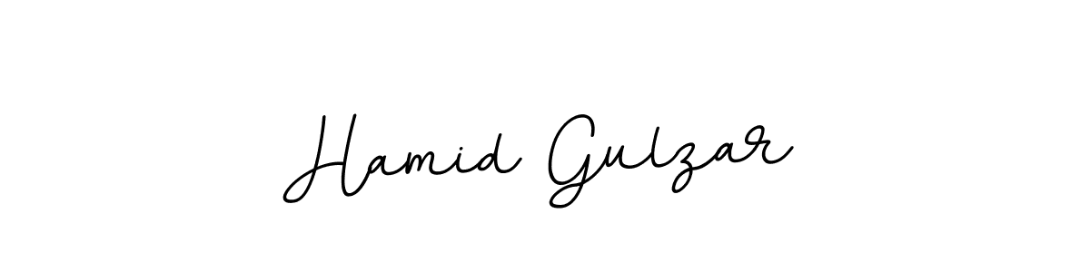 How to make Hamid Gulzar name signature. Use BallpointsItalic-DORy9 style for creating short signs online. This is the latest handwritten sign. Hamid Gulzar signature style 11 images and pictures png