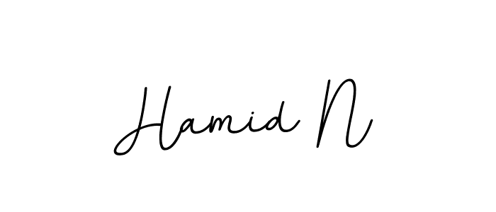 Also You can easily find your signature by using the search form. We will create Hamid N name handwritten signature images for you free of cost using BallpointsItalic-DORy9 sign style. Hamid N signature style 11 images and pictures png