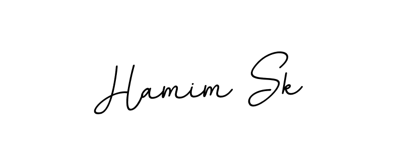 This is the best signature style for the Hamim Sk name. Also you like these signature font (BallpointsItalic-DORy9). Mix name signature. Hamim Sk signature style 11 images and pictures png