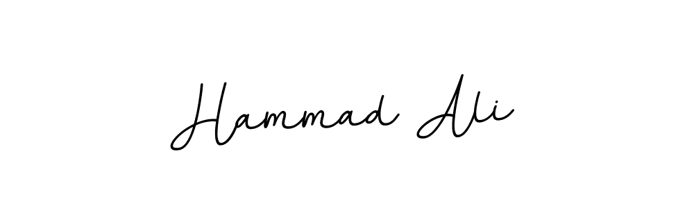 You should practise on your own different ways (BallpointsItalic-DORy9) to write your name (Hammad Ali) in signature. don't let someone else do it for you. Hammad Ali signature style 11 images and pictures png