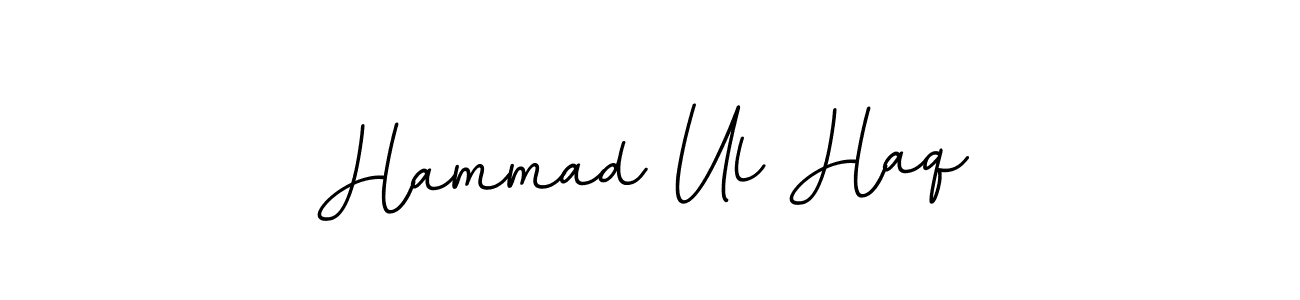 This is the best signature style for the Hammad Ul Haq name. Also you like these signature font (BallpointsItalic-DORy9). Mix name signature. Hammad Ul Haq signature style 11 images and pictures png