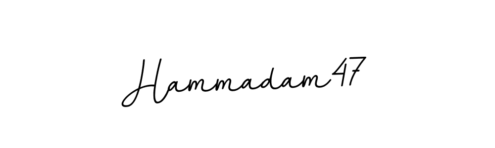 if you are searching for the best signature style for your name Hammadam47. so please give up your signature search. here we have designed multiple signature styles  using BallpointsItalic-DORy9. Hammadam47 signature style 11 images and pictures png