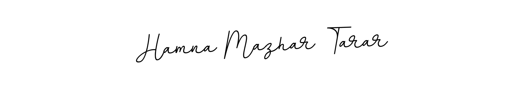 Make a beautiful signature design for name Hamna Mazhar Tarar. Use this online signature maker to create a handwritten signature for free. Hamna Mazhar Tarar signature style 11 images and pictures png