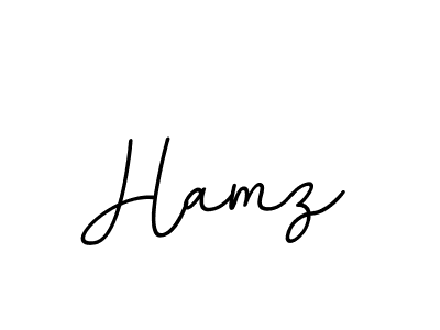 Create a beautiful signature design for name Hamz. With this signature (BallpointsItalic-DORy9) fonts, you can make a handwritten signature for free. Hamz signature style 11 images and pictures png