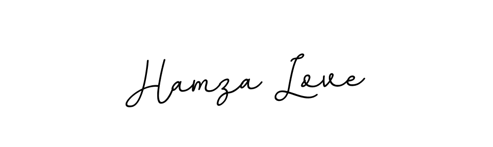 The best way (BallpointsItalic-DORy9) to make a short signature is to pick only two or three words in your name. The name Hamza Love include a total of six letters. For converting this name. Hamza Love signature style 11 images and pictures png