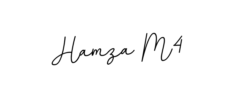It looks lik you need a new signature style for name Hamza M4. Design unique handwritten (BallpointsItalic-DORy9) signature with our free signature maker in just a few clicks. Hamza M4 signature style 11 images and pictures png