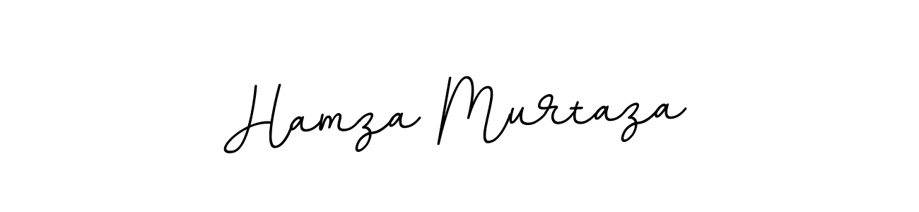 Make a beautiful signature design for name Hamza Murtaza. With this signature (BallpointsItalic-DORy9) style, you can create a handwritten signature for free. Hamza Murtaza signature style 11 images and pictures png