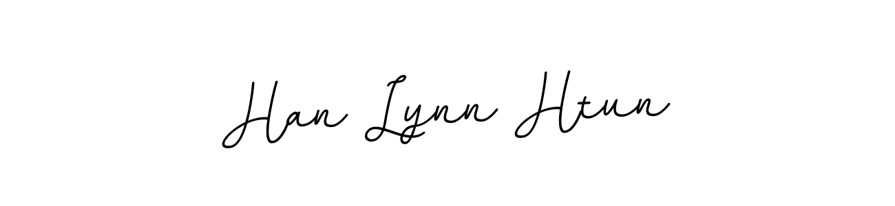 It looks lik you need a new signature style for name Han Lynn Htun. Design unique handwritten (BallpointsItalic-DORy9) signature with our free signature maker in just a few clicks. Han Lynn Htun signature style 11 images and pictures png