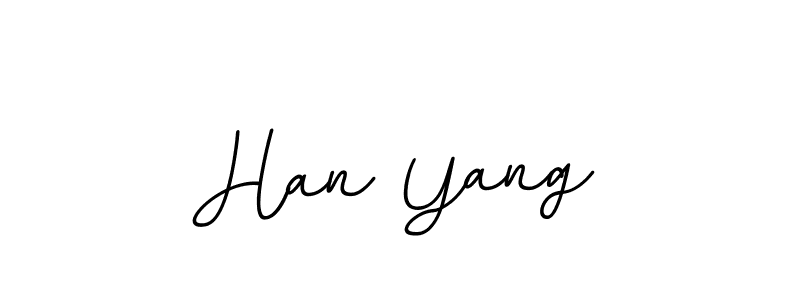Han Yang stylish signature style. Best Handwritten Sign (BallpointsItalic-DORy9) for my name. Handwritten Signature Collection Ideas for my name Han Yang. Han Yang signature style 11 images and pictures png