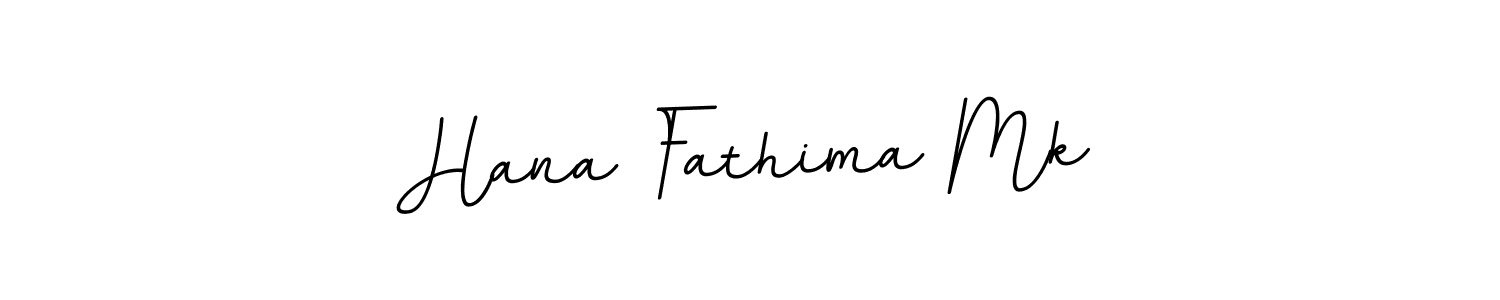 It looks lik you need a new signature style for name Hana Fathima Mk. Design unique handwritten (BallpointsItalic-DORy9) signature with our free signature maker in just a few clicks. Hana Fathima Mk signature style 11 images and pictures png