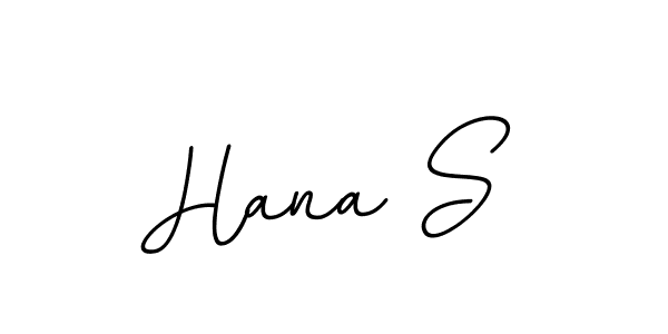Also we have Hana S name is the best signature style. Create professional handwritten signature collection using BallpointsItalic-DORy9 autograph style. Hana S signature style 11 images and pictures png
