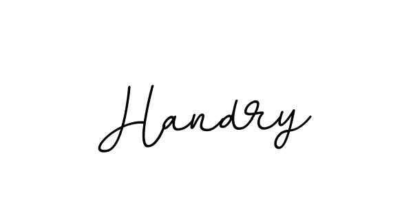 How to make Handry signature? BallpointsItalic-DORy9 is a professional autograph style. Create handwritten signature for Handry name. Handry signature style 11 images and pictures png