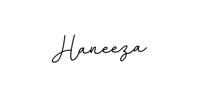 How to make Haneeza name signature. Use BallpointsItalic-DORy9 style for creating short signs online. This is the latest handwritten sign. Haneeza signature style 11 images and pictures png