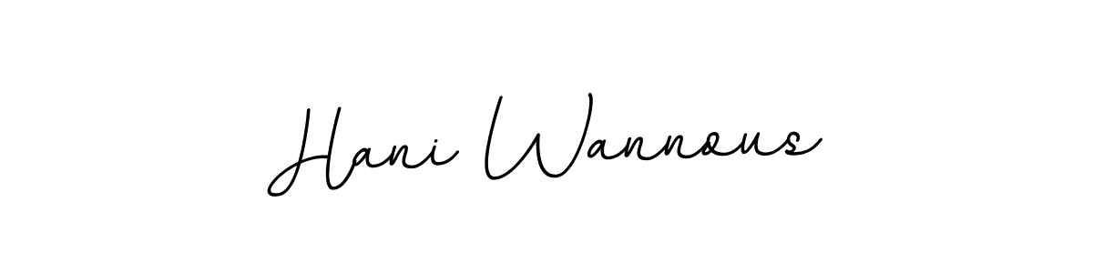 How to make Hani Wannous signature? BallpointsItalic-DORy9 is a professional autograph style. Create handwritten signature for Hani Wannous name. Hani Wannous signature style 11 images and pictures png