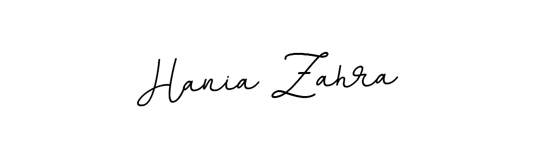 How to make Hania Zahra name signature. Use BallpointsItalic-DORy9 style for creating short signs online. This is the latest handwritten sign. Hania Zahra signature style 11 images and pictures png