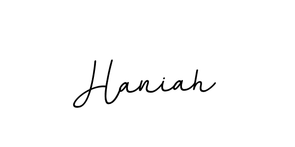 How to make Haniah signature? BallpointsItalic-DORy9 is a professional autograph style. Create handwritten signature for Haniah name. Haniah signature style 11 images and pictures png