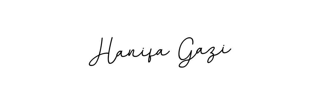 You can use this online signature creator to create a handwritten signature for the name Hanifa Gazi. This is the best online autograph maker. Hanifa Gazi signature style 11 images and pictures png