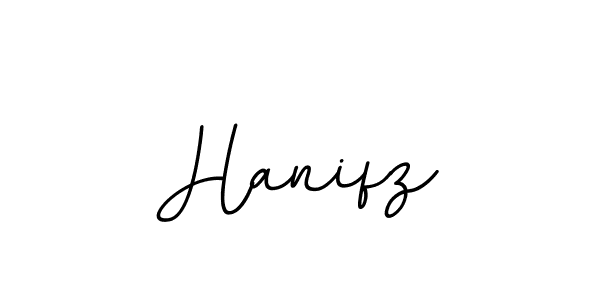 How to make Hanifz name signature. Use BallpointsItalic-DORy9 style for creating short signs online. This is the latest handwritten sign. Hanifz signature style 11 images and pictures png