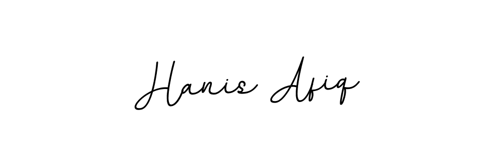 This is the best signature style for the Hanis Afiq name. Also you like these signature font (BallpointsItalic-DORy9). Mix name signature. Hanis Afiq signature style 11 images and pictures png
