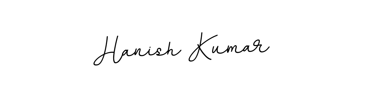 It looks lik you need a new signature style for name Hanish Kumar. Design unique handwritten (BallpointsItalic-DORy9) signature with our free signature maker in just a few clicks. Hanish Kumar signature style 11 images and pictures png