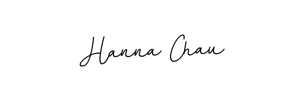 You should practise on your own different ways (BallpointsItalic-DORy9) to write your name (Hanna Chau) in signature. don't let someone else do it for you. Hanna Chau signature style 11 images and pictures png