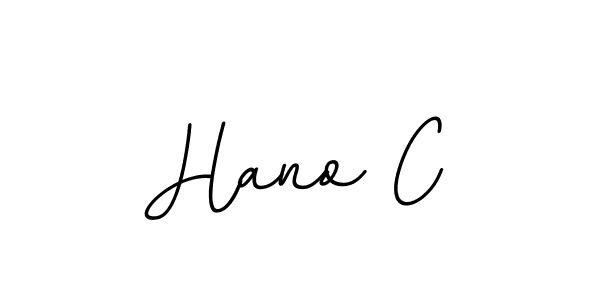 Also You can easily find your signature by using the search form. We will create Hano C name handwritten signature images for you free of cost using BallpointsItalic-DORy9 sign style. Hano C signature style 11 images and pictures png