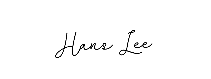 How to make Hans Lee signature? BallpointsItalic-DORy9 is a professional autograph style. Create handwritten signature for Hans Lee name. Hans Lee signature style 11 images and pictures png