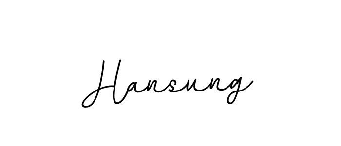 Similarly BallpointsItalic-DORy9 is the best handwritten signature design. Signature creator online .You can use it as an online autograph creator for name Hansung. Hansung signature style 11 images and pictures png