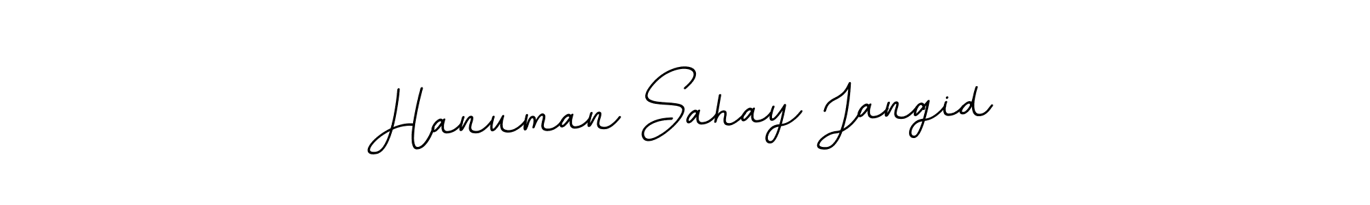 Design your own signature with our free online signature maker. With this signature software, you can create a handwritten (BallpointsItalic-DORy9) signature for name Hanuman Sahay Jangid. Hanuman Sahay Jangid signature style 11 images and pictures png