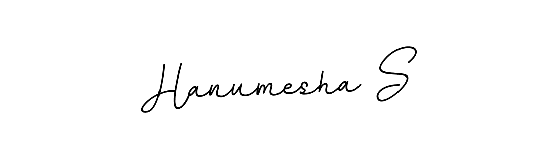 How to make Hanumesha S name signature. Use BallpointsItalic-DORy9 style for creating short signs online. This is the latest handwritten sign. Hanumesha S signature style 11 images and pictures png
