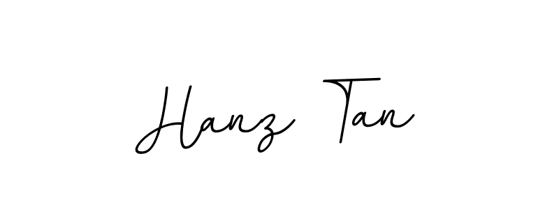 Hanz Tan stylish signature style. Best Handwritten Sign (BallpointsItalic-DORy9) for my name. Handwritten Signature Collection Ideas for my name Hanz Tan. Hanz Tan signature style 11 images and pictures png