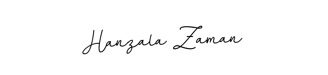 This is the best signature style for the Hanzala Zaman name. Also you like these signature font (BallpointsItalic-DORy9). Mix name signature. Hanzala Zaman signature style 11 images and pictures png