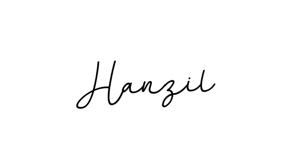 How to make Hanzil name signature. Use BallpointsItalic-DORy9 style for creating short signs online. This is the latest handwritten sign. Hanzil signature style 11 images and pictures png