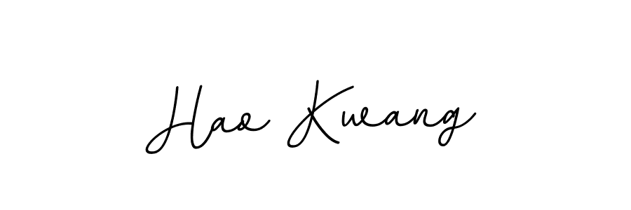 Also we have Hao Kwang name is the best signature style. Create professional handwritten signature collection using BallpointsItalic-DORy9 autograph style. Hao Kwang signature style 11 images and pictures png