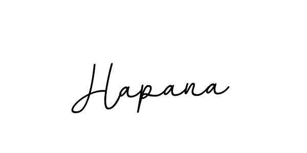 Also we have Hapana name is the best signature style. Create professional handwritten signature collection using BallpointsItalic-DORy9 autograph style. Hapana signature style 11 images and pictures png