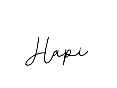Use a signature maker to create a handwritten signature online. With this signature software, you can design (BallpointsItalic-DORy9) your own signature for name Hapi. Hapi signature style 11 images and pictures png