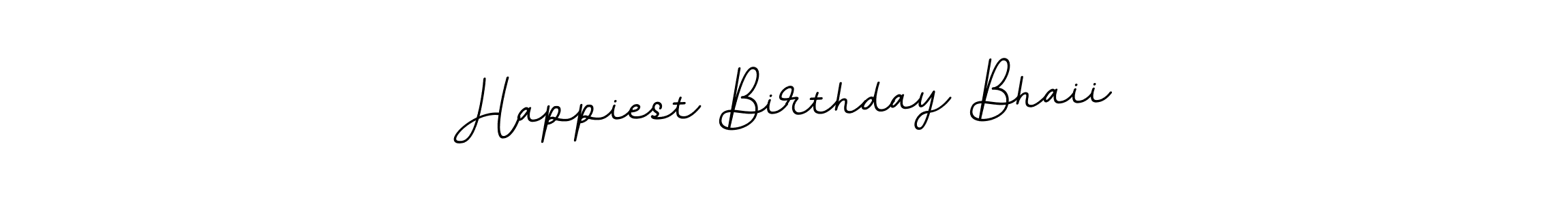 How to make Happiest Birthday Bhaii signature? BallpointsItalic-DORy9 is a professional autograph style. Create handwritten signature for Happiest Birthday Bhaii name. Happiest Birthday Bhaii signature style 11 images and pictures png