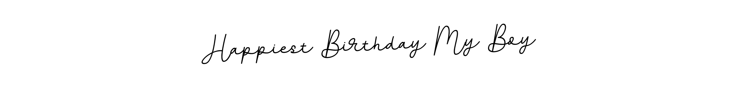 Once you've used our free online signature maker to create your best signature BallpointsItalic-DORy9 style, it's time to enjoy all of the benefits that Happiest Birthday My Boy name signing documents. Happiest Birthday My Boy signature style 11 images and pictures png