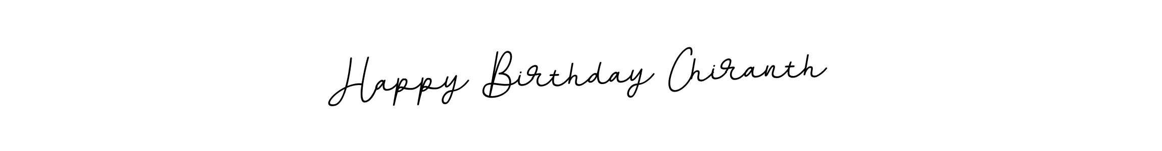Also You can easily find your signature by using the search form. We will create Happy Birthday Chiranth name handwritten signature images for you free of cost using BallpointsItalic-DORy9 sign style. Happy Birthday Chiranth signature style 11 images and pictures png
