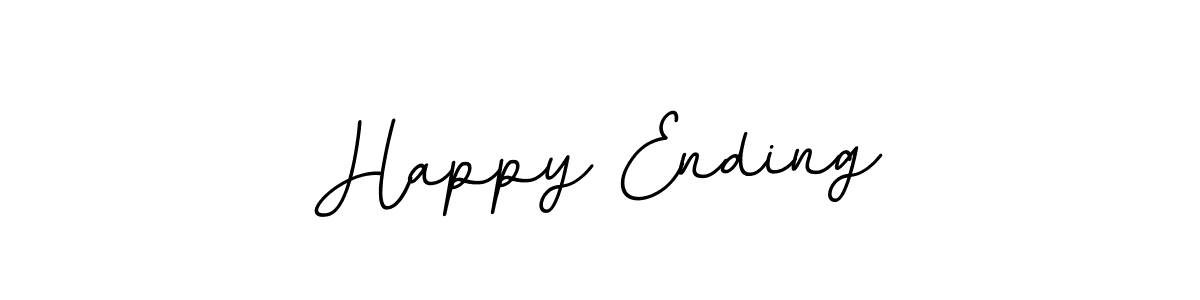 Happy Ending stylish signature style. Best Handwritten Sign (BallpointsItalic-DORy9) for my name. Handwritten Signature Collection Ideas for my name Happy Ending. Happy Ending signature style 11 images and pictures png