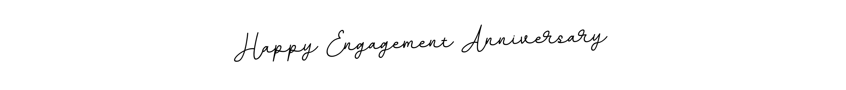 Also You can easily find your signature by using the search form. We will create Happy Engagement Anniversary name handwritten signature images for you free of cost using BallpointsItalic-DORy9 sign style. Happy Engagement Anniversary signature style 11 images and pictures png