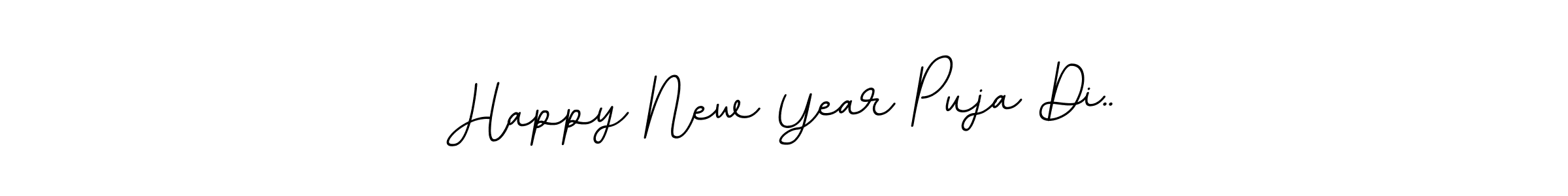 Also we have Happy New Year Puja Di.. name is the best signature style. Create professional handwritten signature collection using BallpointsItalic-DORy9 autograph style. Happy New Year Puja Di.. signature style 11 images and pictures png
