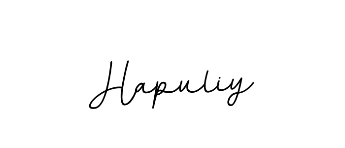 Also You can easily find your signature by using the search form. We will create Hapuliy name handwritten signature images for you free of cost using BallpointsItalic-DORy9 sign style. Hapuliy signature style 11 images and pictures png
