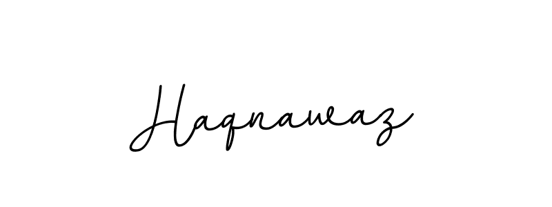 Create a beautiful signature design for name Haqnawaz. With this signature (BallpointsItalic-DORy9) fonts, you can make a handwritten signature for free. Haqnawaz signature style 11 images and pictures png