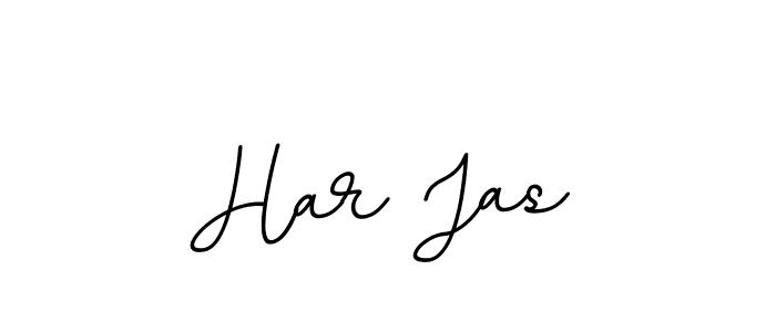 Use a signature maker to create a handwritten signature online. With this signature software, you can design (BallpointsItalic-DORy9) your own signature for name Har Jas. Har Jas signature style 11 images and pictures png